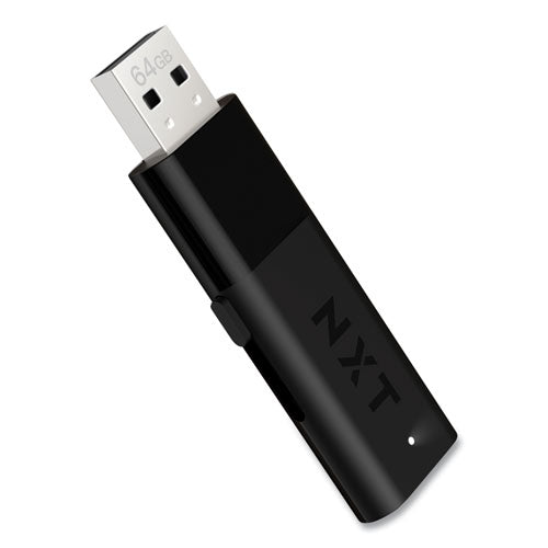 Usb 2.0 Flash Drive, 64 Gb, Black