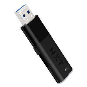 Usb 3.0 Flash Drive, 64 Gb, Black, 2-pack