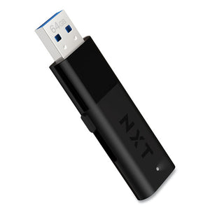 Usb 3.0 Flash Drive, 64 Gb, Black, 4-pack