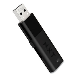 Usb 2.0 Flash Drive, 64 Gb, Black, 3-pack