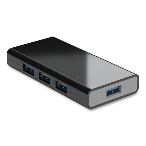 Usb 3.0 Hub, 7 Ports, Black