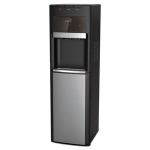 ESOAS504935C - MIRAGE FLOORSTAND CONVERTIBLE HOT N COLD WATER COOLER, 13 DIA. X 41 H, BLACK