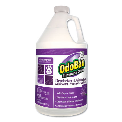 ESODO911162G4 - Concentrated Odor Eliminator, Lavender Scent, 1gal Bottle, 4-ct