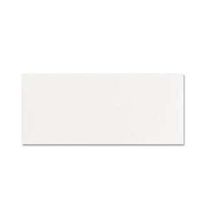 White Envelope, #10, Commercial Flap, Gummed Closure, 4.13 X 9.5, White, 500-box