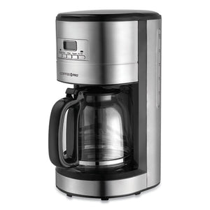 Home-office Euro Style Coffee Maker, Stainless Steel