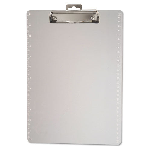 ESOIC83016 - Plastic Clipboard, 1-2" Capacity, Holds 8 1-2 X 11, Clear