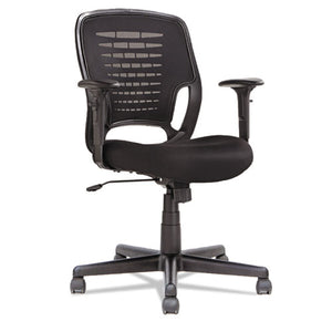ESOIFEM4817 - Swivel-tilt Mesh Task Chair, Height Adjustable T-Bar Arms, Black