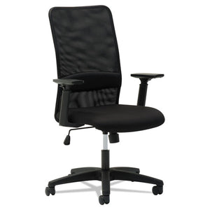 ESOIFSM4117 - Mesh High-Back Chair, Height Adjustable T-Bar Arms, Black