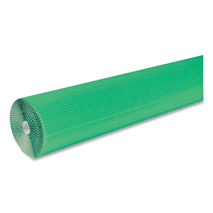 Corobuff Corrugated Paper Roll, 48" X 25 Ft, Emerald Green
