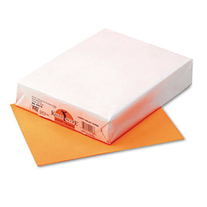 ESPAC102218 - Kaleidoscope Multipurpose Colored Paper, 24lb, 8-1-2 X 11, Orange, 500-ream