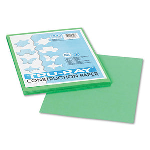 ESPAC103006 - Tru-Ray Construction Paper, 76 Lbs., 9 X 12, Festive Green, 50 Sheets-pack