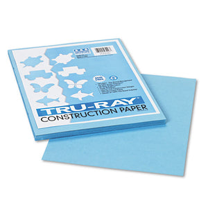ESPAC103016 - Tru-Ray Construction Paper, 76 Lbs., 9 X 12, Sky Blue, 50 Sheets-pack