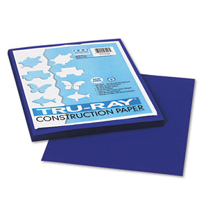 ESPAC103017 - Tru-Ray Construction Paper, 76 Lbs., 9 X 12, Royal Blue, 50 Sheets-pack