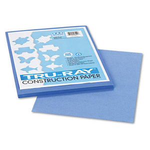 ESPAC103022 - Tru-Ray Construction Paper, 76 Lbs., 9 X 12, Blue, 50 Sheets-pack