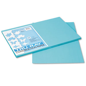ESPAC103039 - Tru-Ray Construction Paper, 76 Lbs., 12 X 18,turquoise, 50 Sheets-pack