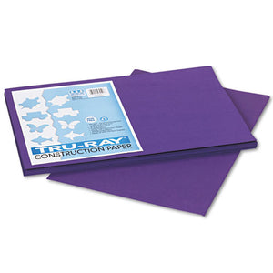 ESPAC103051 - Tru-Ray Construction Paper, 76 Lbs., 12 X 18, Purple, 50 Sheets-pack