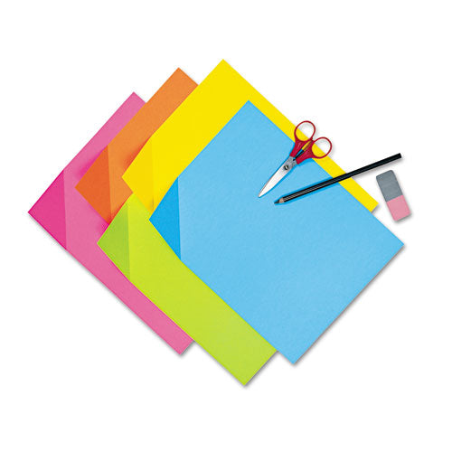ESPAC1709 - Colorwave Super Bright Tagboard, 9 X 12, Assorted Colors, 100 Sheets-pack