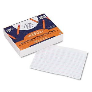ESPAC2420 - Multi-Program Handwriting Paper, 5-8" Long Rule, 10-1-2 X 8, White, 500 Shts-pk