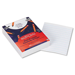 ESPAC2422 - Multi-Program Handwriting Paper, 1-2" Short Rule, 10-1-2 X 8, White, 500 Shts-pk