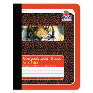 ESPAC2427 - Composition Book, 5-8 Ruling, 9 3-4 X 7 1-2, 100 Sheets