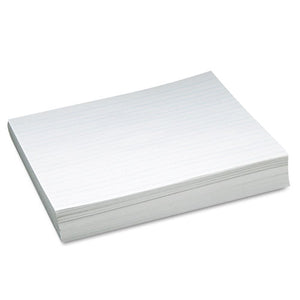 ESPAC2635 - Skip-A-Line Ruled Newsprint Paper, 30 Lbs., 11 X 8-1-2, White, 500 Sheets-pack