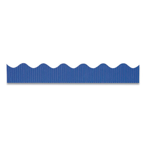 Bordette Decorative Border, 2.25" X 50 Ft Roll, Rich Blue, 6-carton