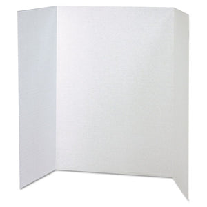 ESPAC37634 - Spotlight Corrugated Presentation Display Boards, 48 X 36, White, 4-carton