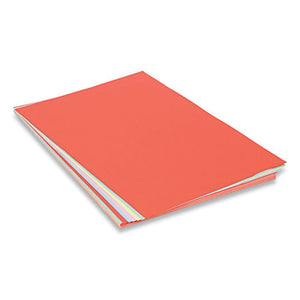 Assorted Colors Tagboard, 24 X 36, Blue-canary-green-orange-pink, 100-pack