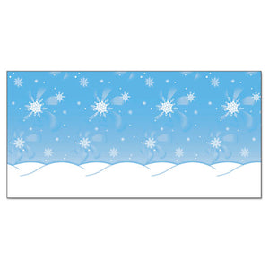 ESPAC56385 - Fadeless Designs Bulletin Board Paper, Winter Time Scene, 48" X 50 Ft.
