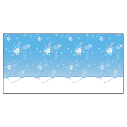 ESPAC56385 - Fadeless Designs Bulletin Board Paper, Winter Time Scene, 48" X 50 Ft.