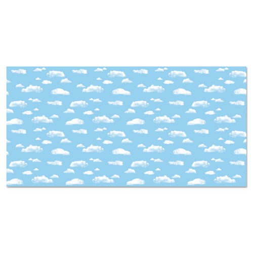 ESPAC56465 - Fadeless Designs Bulletin Board Paper, Clouds, 48" X 50 Ft.