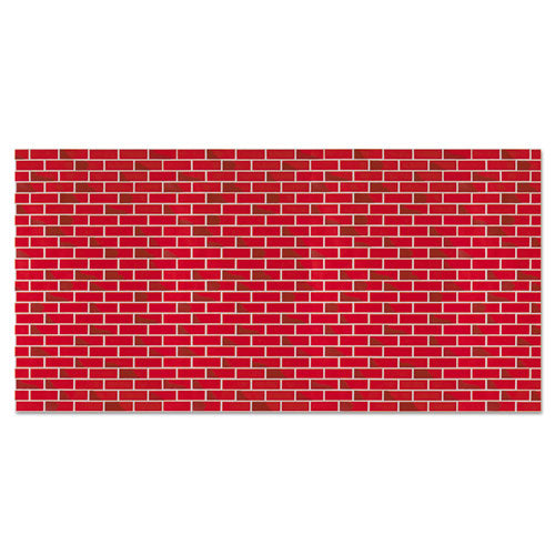 ESPAC56475 - Fadeless Designs Bulletin Board Paper, Brick, 48" X 50 Ft.