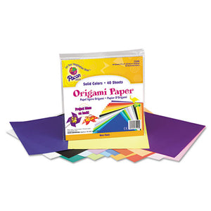 ESPAC72200 - Origami Paper, 30 Lbs., 9 X 9, Assorted Bright Colors, 40 Sheets-pack