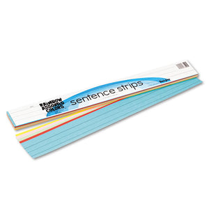 ESPAC73400 - Sentence Strips, 24 X 3, Assorted Colors, 100-pack