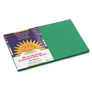 ESPAC8007 - Construction Paper, 58 Lbs., 12 X 18, Holiday Green, 50 Sheets-pack