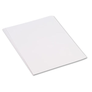 ESPAC9217 - Construction Paper, 58 Lbs., 18 X 24, White, 50 Sheets-pack