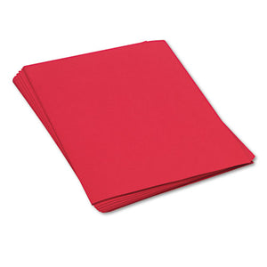 ESPAC9917 - Construction Paper, 58 Lbs., 18 X 24, Holiday Red, 50 Sheets-pack