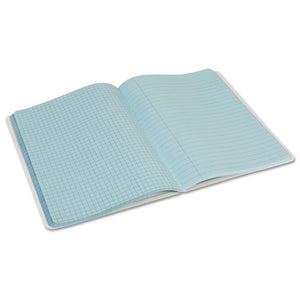 ESPACMMK37160 - Composition Book, 7 1-1" X 9 3-4", Multple Subject, 200 Sheets, Blue