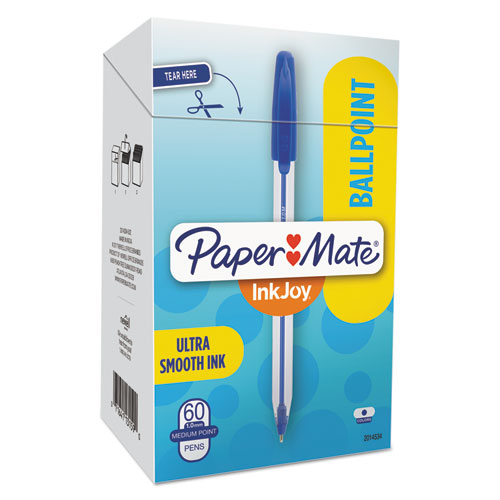 ESPAP2014534 - Inkjoy 50st Ballpoint Pens, 1 Mm, Blue Ink, 60-pack