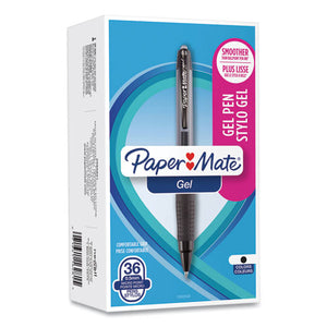 Gel Pen, Retractable, Fine 0.5 Mm, Assorted Ink And Barrel Colors, 36-box