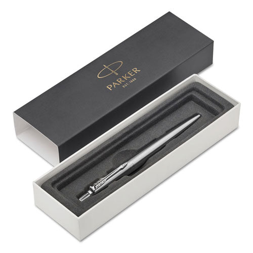 ESPAR1953170 - Jotter Retractable Ballpoint Pen, Stainless Steel W-blue Ink, Fine