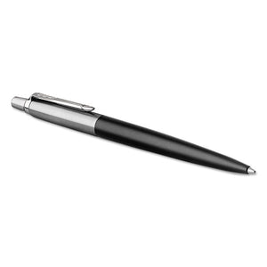 ESPAR1953184 - Jotter Retractable Ballpoint Pen, Black Barrel W-blue Ink, Medium Point