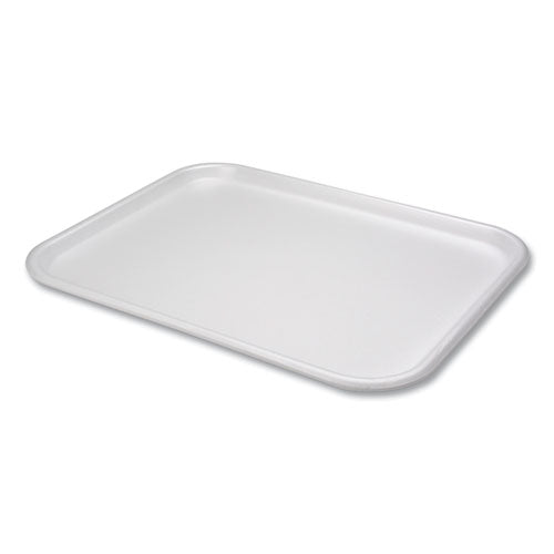 Supermarket Tray, #1216, 16.25 X 12.63 X 0.63, White, 100-carton