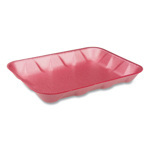 Supermarket Tray, #4d1, 9.5 X 7 X 1.25, Rose, 500-carton