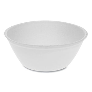 Unlaminated Foam Dinnerware, Bowl, 22 Oz, White, 504-carton
