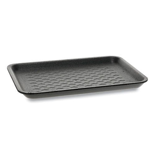 Supermarket Trays, #20s, 9 X 6.5 X 0.69, Black, 500-carton