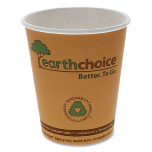 Earthchoice Hot Cups, 8 Oz, Orange, 1,000-carton