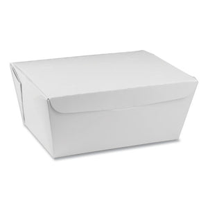 Earthchoice Onebox Paper Box, 66 Oz, 6.5 X 4.5 X 3.25, White, 160-carton