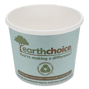 Earthchoice® Pla-paper Soup Cup, 8 Oz, 3 X 3 X 3, Brown, 500-carton