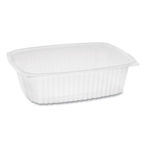 Showcase Deli Container Base, 64 Oz, 1-compartment, 9 X 7.4 X 4, Clear, 220-carton